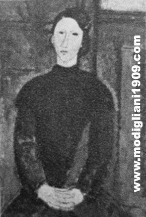 La giovane fioraia Amedeo Modigliani 1916